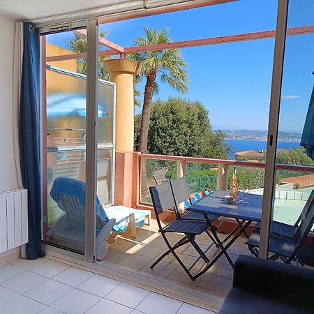 Théoule-sur-Mer Magnifique Vue Mer Et Piscine - Les Cles De L Esterel מראה חיצוני תמונה